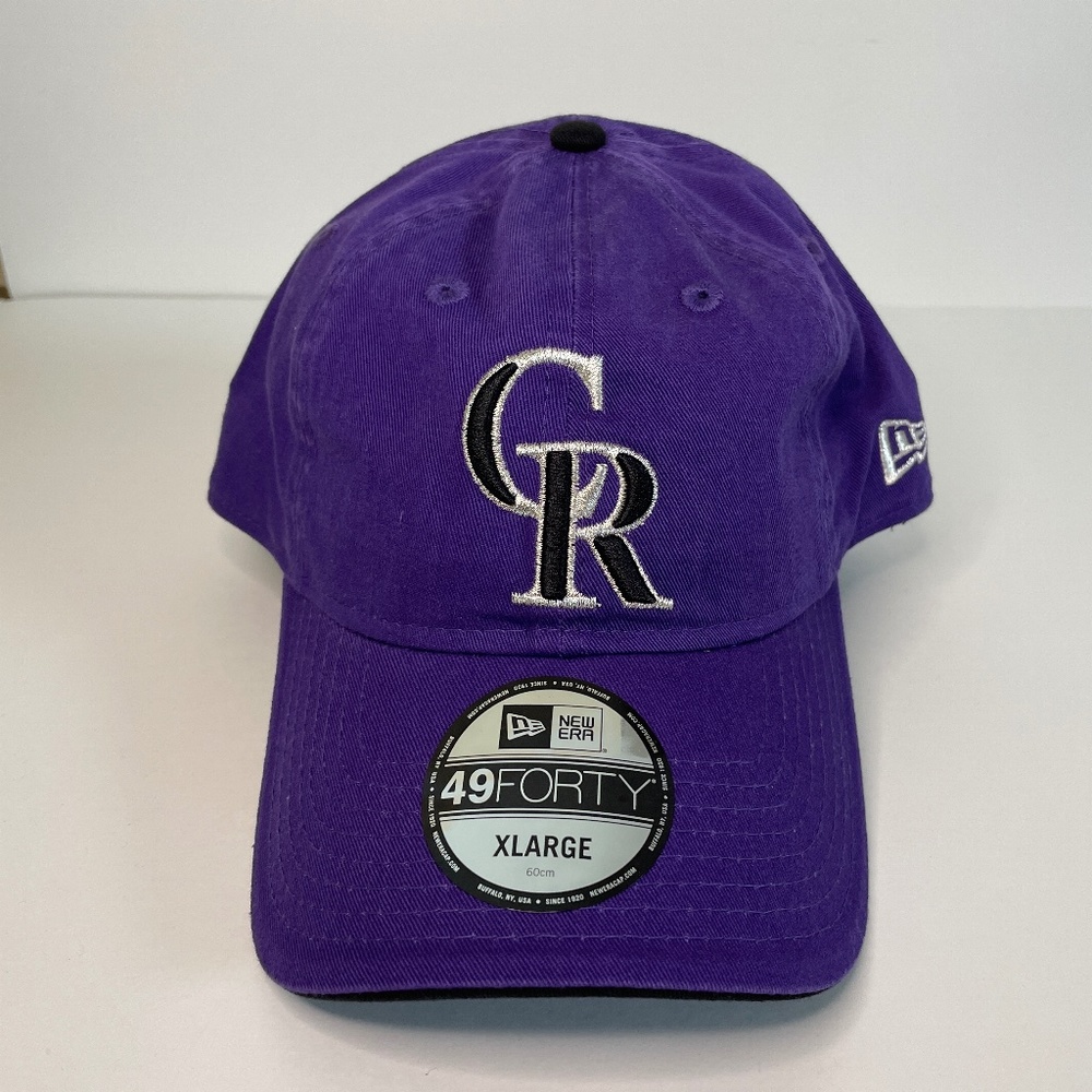 NEW Colorado Rockies Hat Purple New Era Extra Large XL MLB Baseball Mens